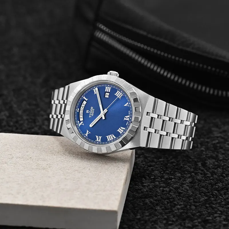 Tudor Royal Automatic Blue Dial Trendy Men's Watch- M28600-0005